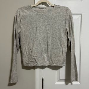Abercrombie long sleeve baby tee